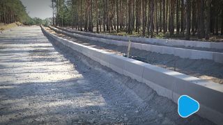 Trwa budowa nowych dróg na terenie „Wólka Klwatecka II”
