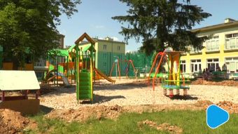 Przy Ogródku Jordanowskim powstaje plac zabaw