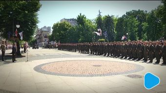 Ppłk Łukasz Baranowski dowódca batalionu WOT