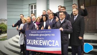 Wojciech Skurkiewicz przedstawił drużynę radnych PiS