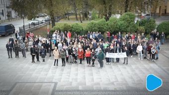 W Radomiu odbył się happening „My chcemy światła”