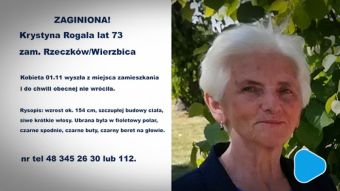 Policja poszukuje Krystynę Rogala