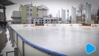 Lodowisko jeszcze przed weekendem świątecznym