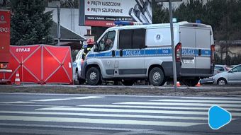 Śmiertelne potrącenie pieszego