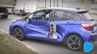 Wymusił pierwszeństwo i doprowadził do zderzenia