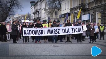Ulicami Radomia przeszedł Marsz dla Życia