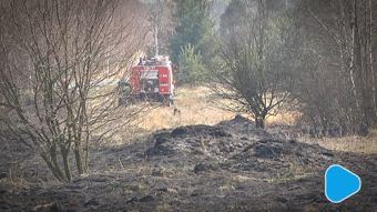 Groźny pożar lasu w gminie Jastrząb
