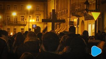 Radomianie uczestniczyli  w ekstremalnej i diecezjalnej Drodze Krzyżowej