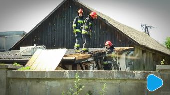 Pożar pizzerii w Radomiu
