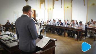 Polityczna dyskusja w Radomiu o demokracji 