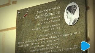 Maria Kelles-Krauz uhonorowana pamiątkową tablicą