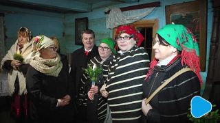 Obrzęd święta Matki Bożej Gromnicznej w radomskim skansenie