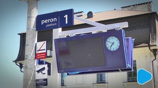 Montują wyświetlacze na dworcu PKP. Testy jeszcze w czerwcu