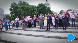 Patryk Jaki i Beata Szydło namawiali do głosowania na kandydata PiS