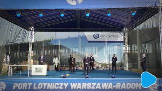 Wmurowali kamień pod terminal