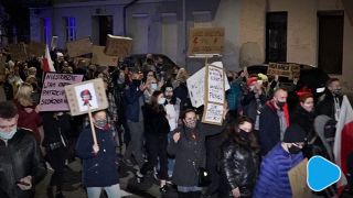 Strajk Kobiet. Protestujący stają w obronie uczennic z Szydłowca