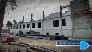 Postępują prace na budowie szpitala w Pionkach