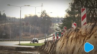 Trasa NS II – kanalizacja gotowa