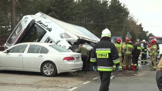 Wypadek w Milejowicach