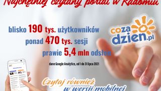 Udany lipiec na portalu CoZaDzien.pl