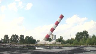 Jeden strzał położył komin