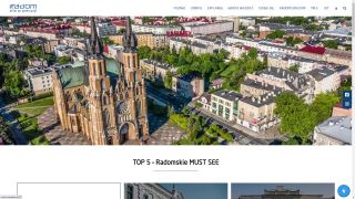 Jest już nowa turystyczna strona internetowa Radomia.