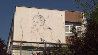 Powstaje trzeci mural z dziełem Jacka Malczewskiego