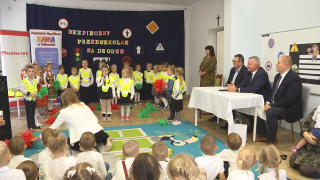 Widoczne i bezpieczne przedszkolaki z Zakrzewa 