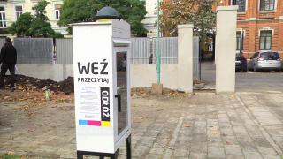 Biblioteczki plenerowe ponownie zniszczone