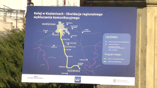 Kozienice zyskają połączenie kolejowe z Warszawą