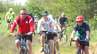Blisko 500 rowerzystów pojechało do Jastrzębi 