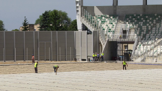 Główne prace na stadionie przy Struga zakończone