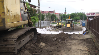Trwają prace przy przebudowie ulic Piwnej i Zgodnej