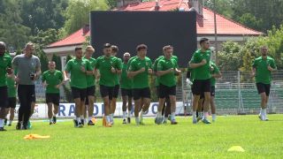 Obóz w Warce. Sparing z Jagiellonią