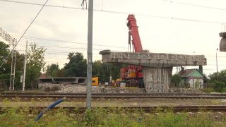 Rozbiórka wiaduktu postępuje zgodnie z planem