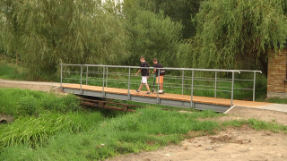 Nowa kładka na ul. Siennej