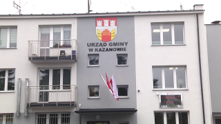 Urząd Gminy i park w Kazanowie w nowej odsłonie