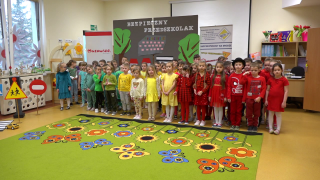 Widoczny i bezpieczny przedszkolak w Wolanowie 