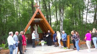 Zabytkowa kapliczka w Zadobrzu odnowiona