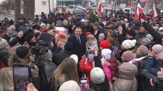 Karol Nawrocki w Kozienicach. Jak jego kandydaturę oceniają mieszkańcy tego miasta?