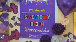 Wyjątkowe obchody Dnia Wcześniaka w Radomskim Szpitalu Specjalistycznym. Najmniejszy ważył… 450 gramów