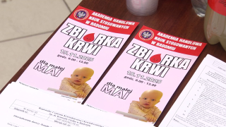 Krew dla 13-miesięcznej Mai. Studenci i mieszkańcy Radomia ruszyli z pomocą 