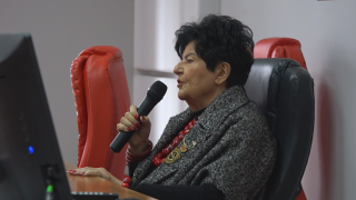 Joanna Senyszyn dała wykład w Radomiu 