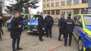 Pięć nowych busów przekazanych mazowieckiej policji. Łącznie 209 nowych pojazdów w 2025 roku!
