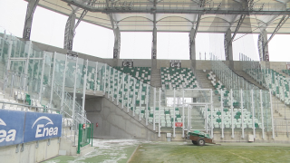 Ostatnie szlify na stadionie