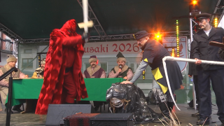 Jedlińsk znów ściął Śmierć. Unikatowe widowisko przyciągnęło tłumy na Rynek