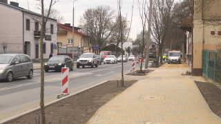 Roboty drogowe na Zamłyniu   