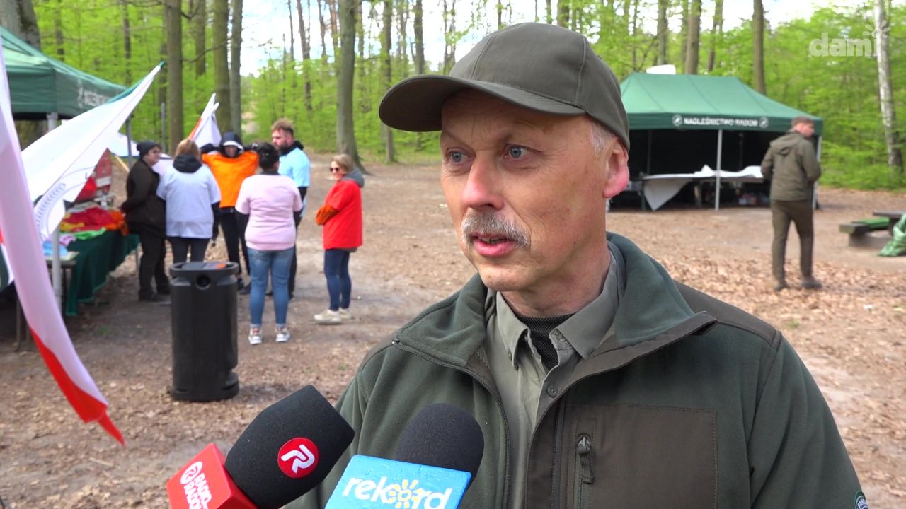 Alert pożarowy w lasach