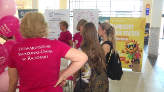 Amazonki z Radomia przypominają o profilaktyce raka piersi 