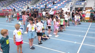 „Cyklofrajda” na stadionie